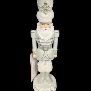 Cupcakes and Cashmere White Nutcracker Christmas decor new